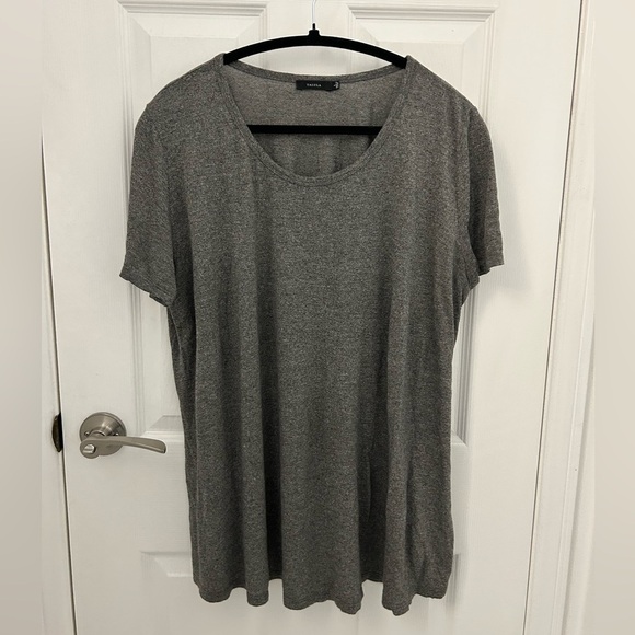 TALULAH Tops - Talula Grey Oversized T-Shirt, Sz L
